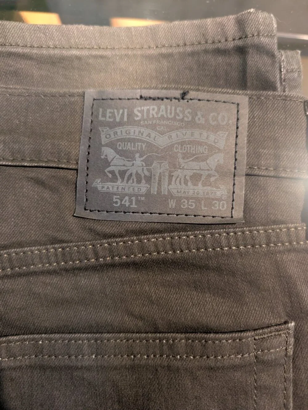 Men's black 541 Jeans - 35W x 30L